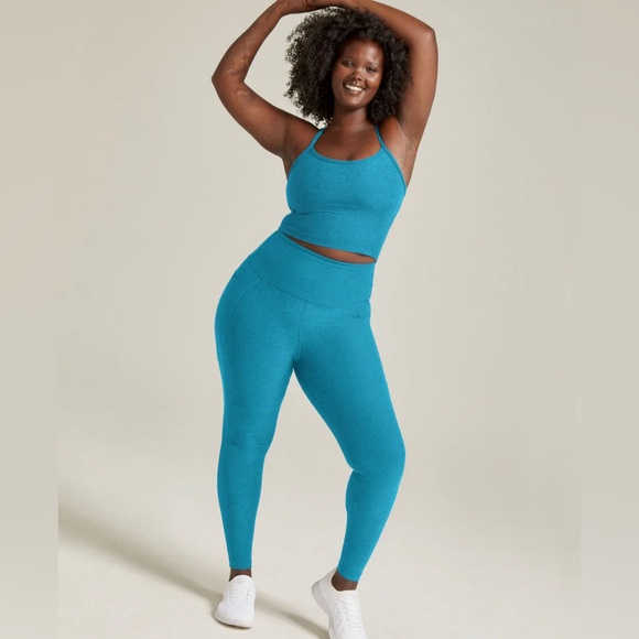 Spacedye Slim Racerback Cropped Tank - Picture 5 of 5